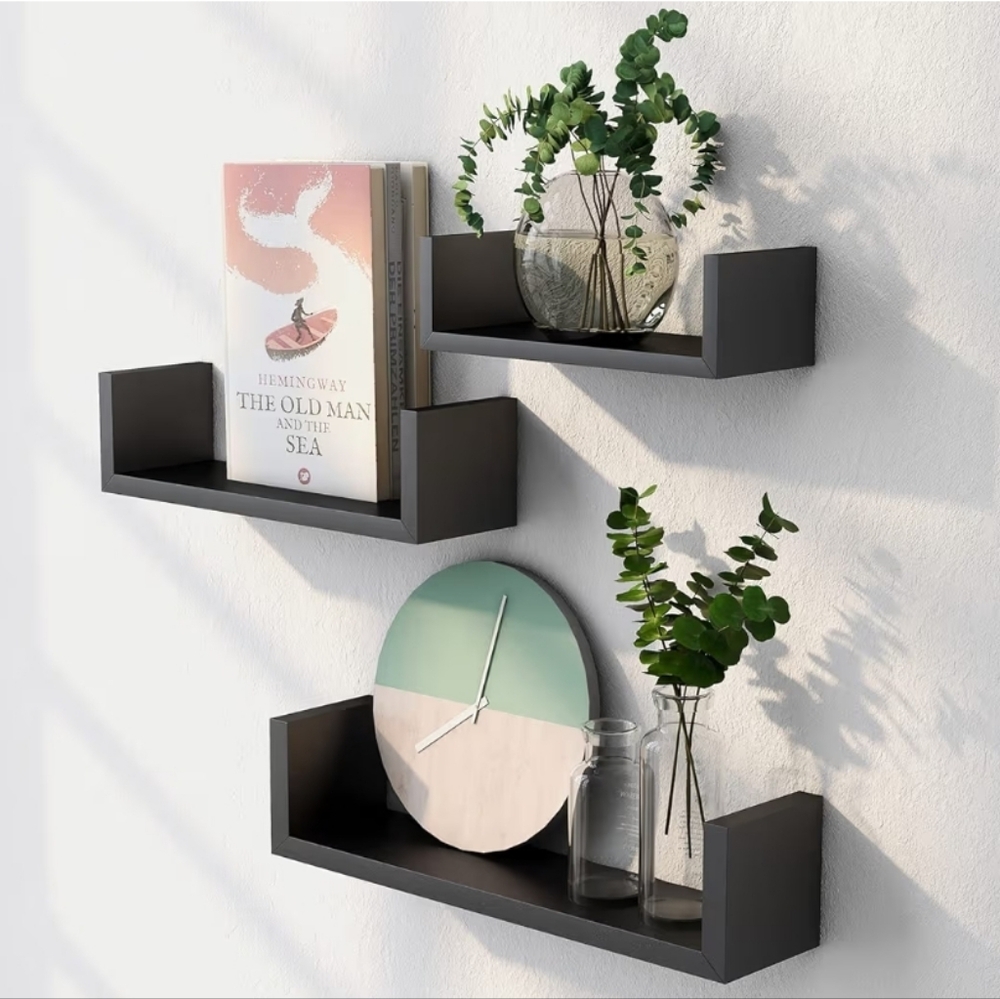 Modern Shelf Set - Espresso